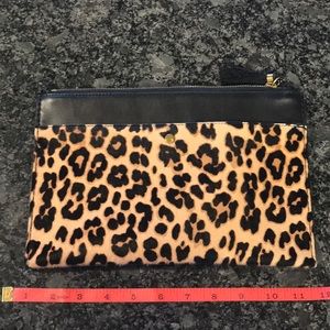 NWT J Crew leaped clutch